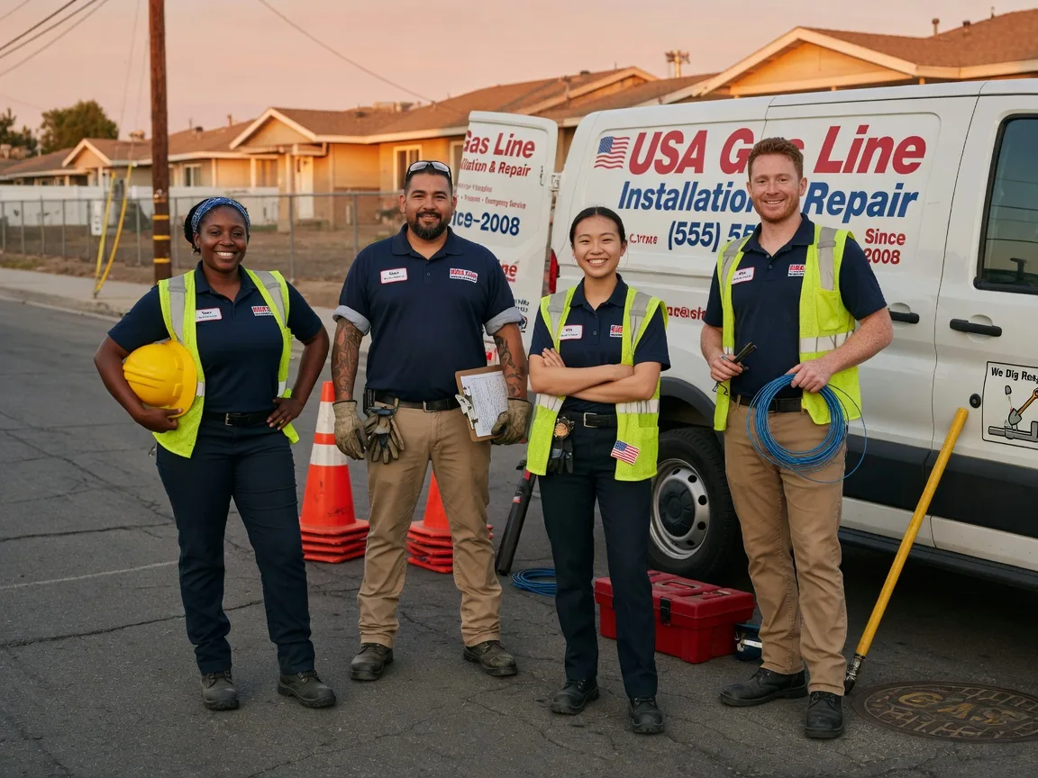 Gas Line Installation company in Ladd, IL